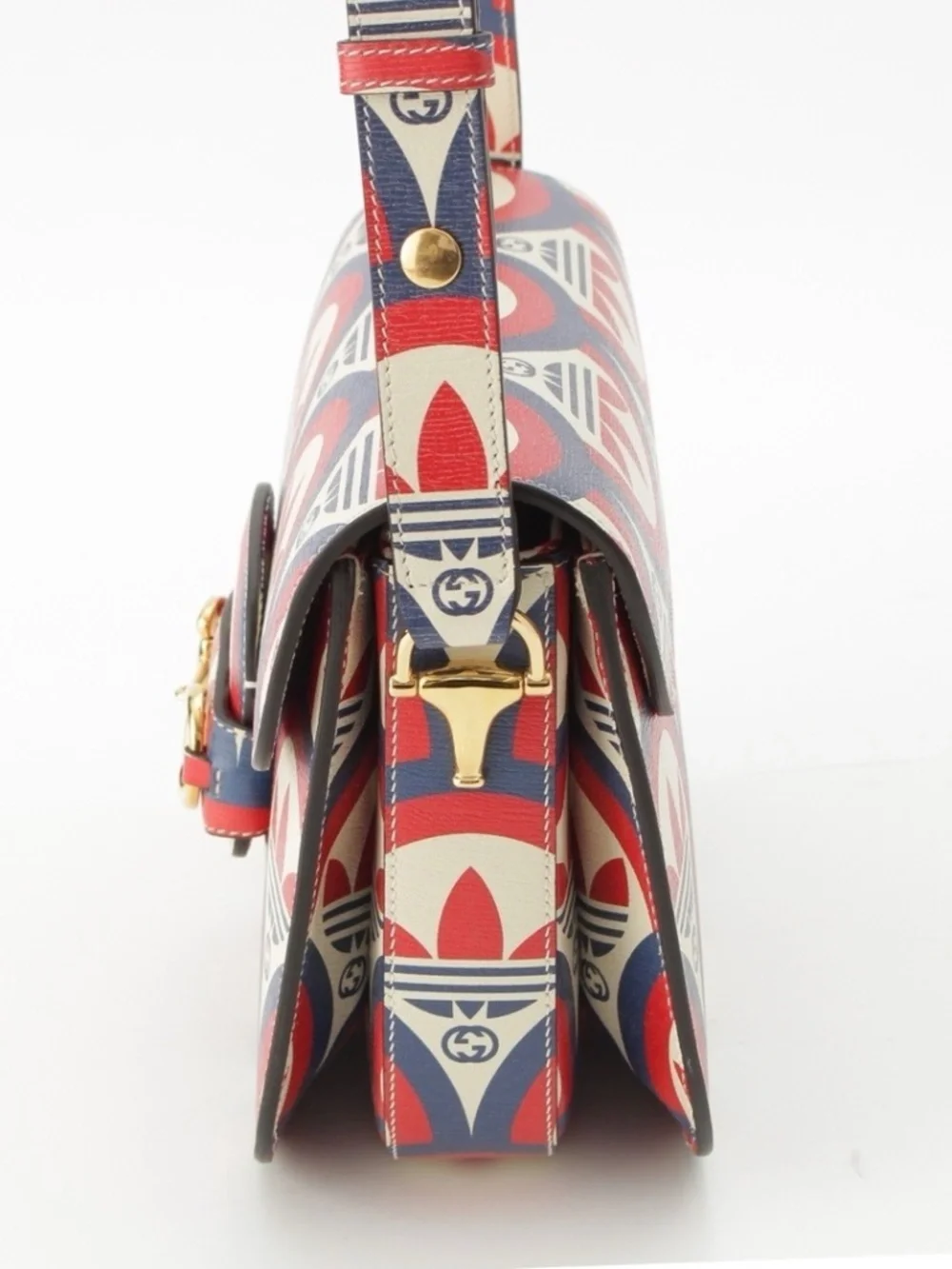 Gucci x Adidas 1955 Horsebit Handbag Bag - Picture 9 of 9